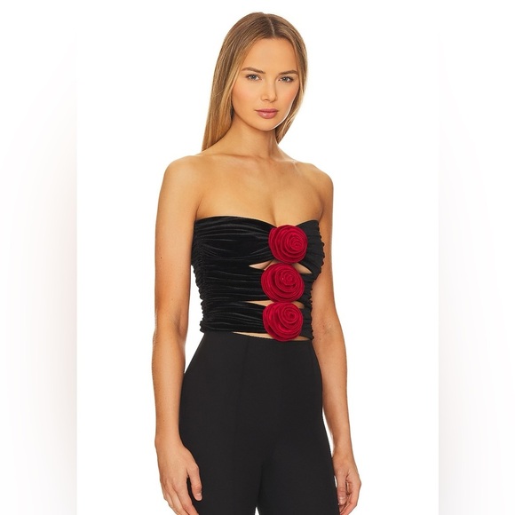 Ronny Kobo Gatsy Velvet Top - Picture 11 of 11